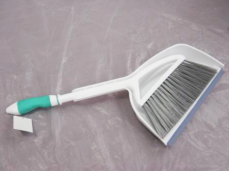 Dustpan with broom