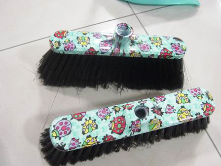 Dustpan with broom