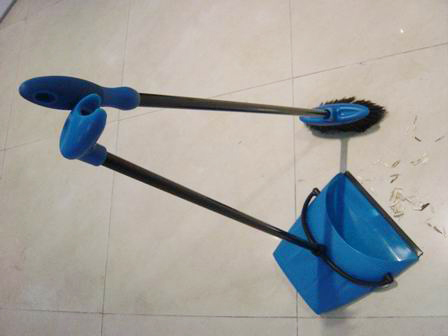 Dustpan with broom